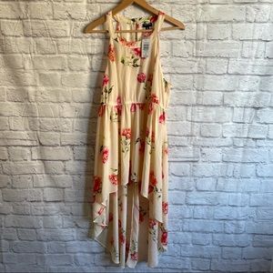 TORRID Floral High Low Dress NWT